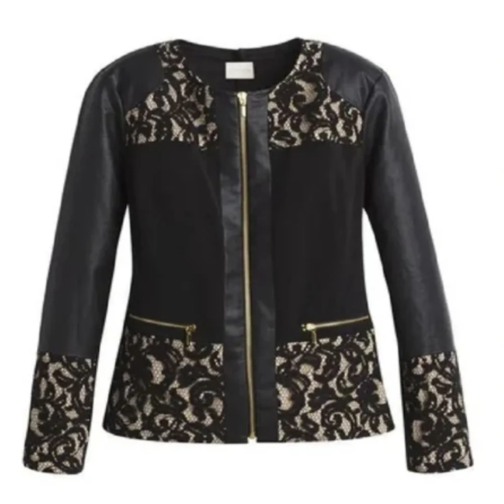 Chico's Black Jacket Intimates & Sleepwear - Picture 2 of 8